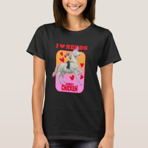 Camiseta Ripple Junction x Robot Chicken Eu Amo Nerds Monta