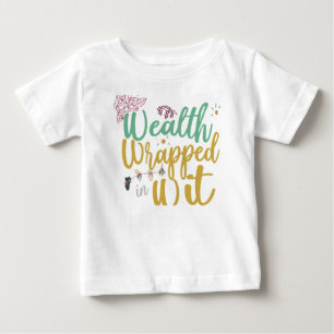 Camiseta Riqueza embalada em Wit