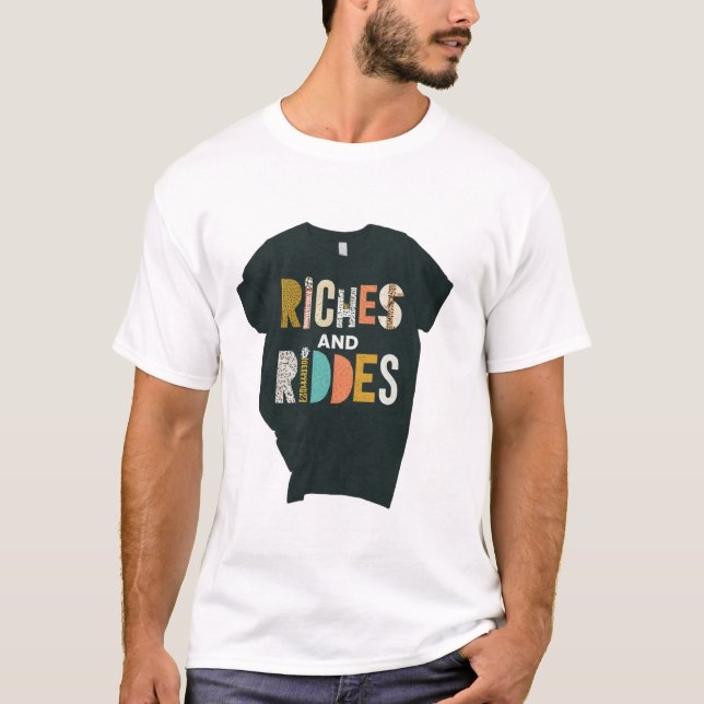 Camiseta Riquezas e enigmas (Frente)