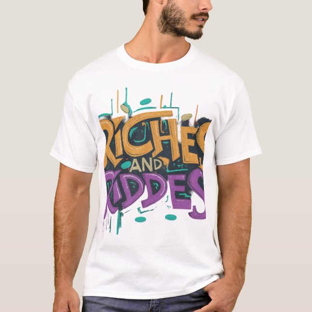 Camiseta Riquezas e enigmas (Frente)