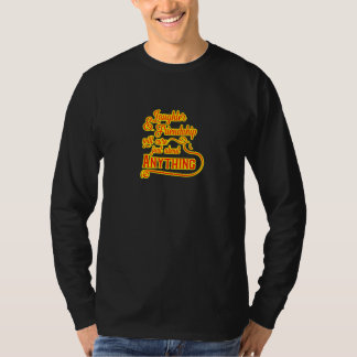 Camiseta Rir e Amizade Cura Blues É um Gre