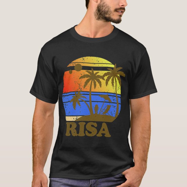 Camiseta RISA Retro vintage (Frente)