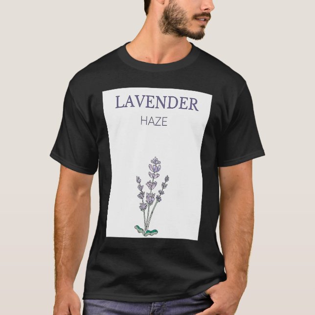 Camiseta Risco de lavanda (Frente)