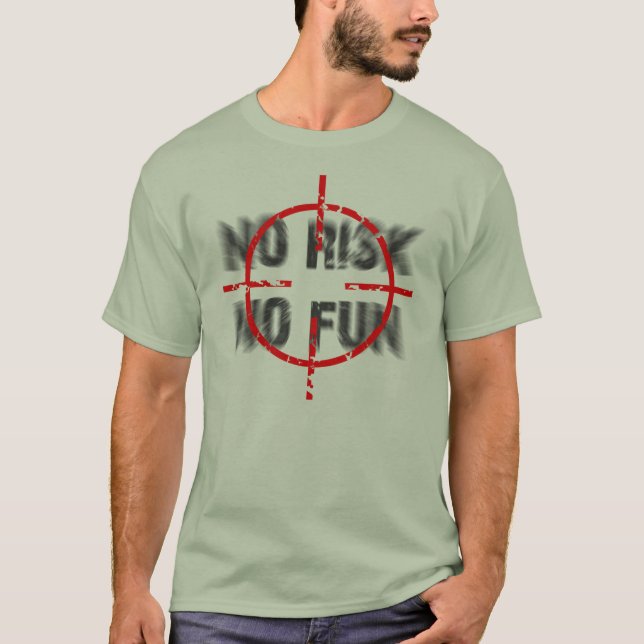 Camiseta risco e divertimento (Frente)