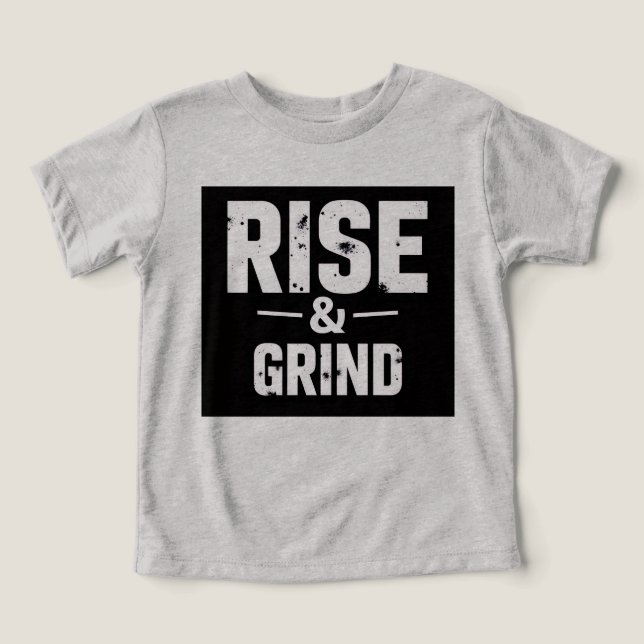 Camiseta Rise and Grind (Design frontal)