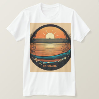 Camiseta "Rise and Shine: Sunrise Outliner's T-Shirt"