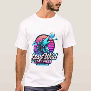Camiseta Rise & Conquer - Logotipo de leão feroz