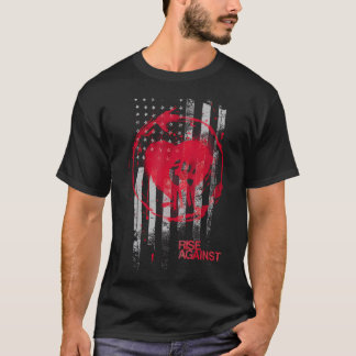 Camiseta Rise Contra Bandeira Mantida - Merchandise Oficial