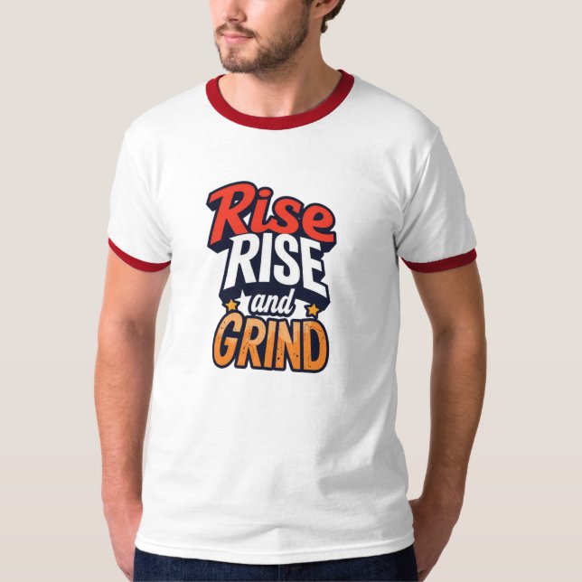 Camiseta Rise e Grind (Frente)