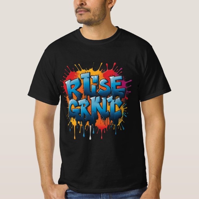 Camiseta Rise e Grind (Frente)