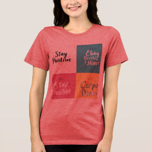 Camiseta "Rise & Grind - Cotação Inspiracional Motivacional