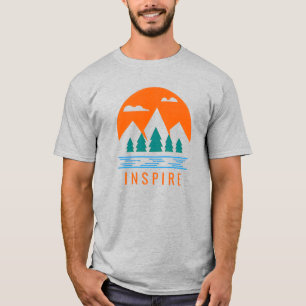 Camiseta Rise & Inspire Tee - Streetwear Motivational