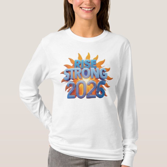 Camiseta Rise Strong 2026 (Frente)
