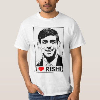 Camiseta Rishi sunak retro