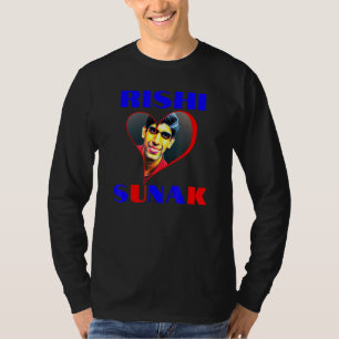 Camiseta Rishi Sunak  Rishi Primeiro-Ministro britânico PM 