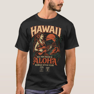 Camiseta "Rising ALOHA" Debut Album