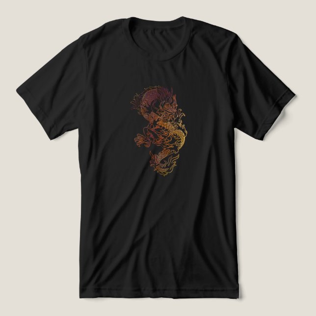Camiseta Rising Dragon (Design frontal)