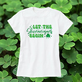 Camiseta Risos do Dia de São Patrício! Diversão que agrada