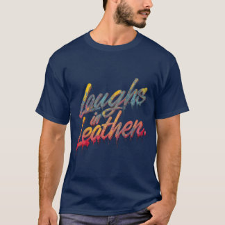 Camiseta Risos em Couro
