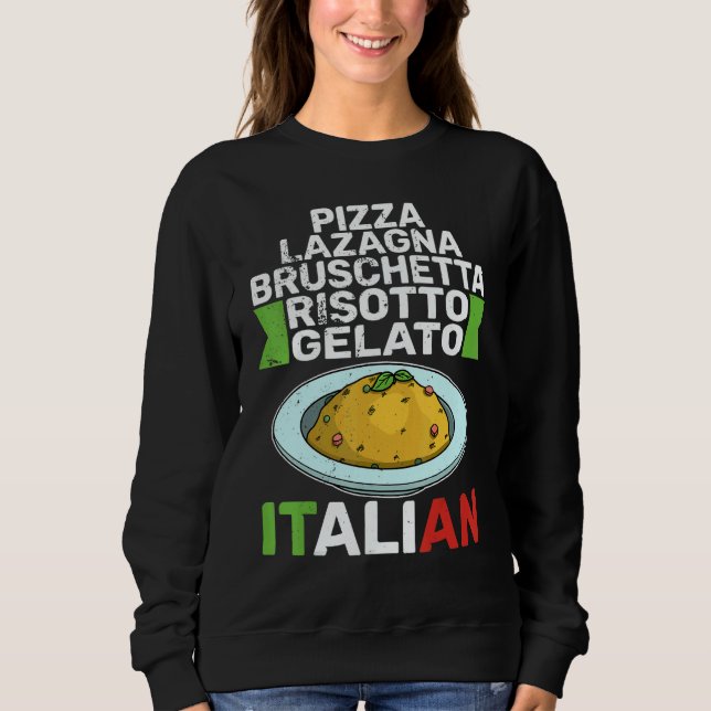 Camiseta Risotto Italy Cuisine Holidays 1 (Frente)