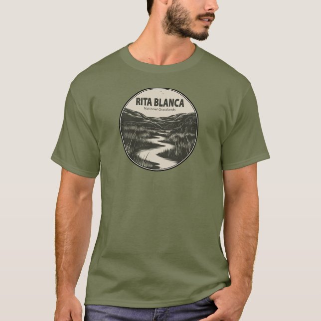 Camiseta Rita Blanca National Grasslands Stream (Frente)