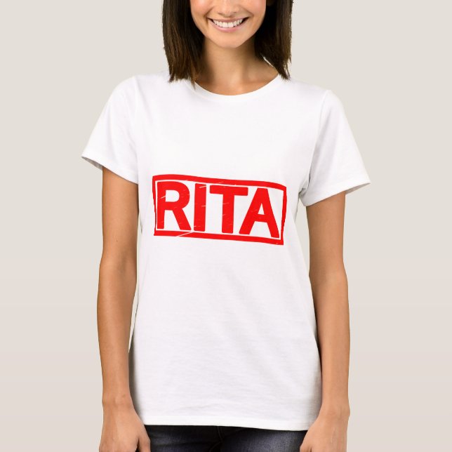 Camiseta Rita Stamp (Frente)