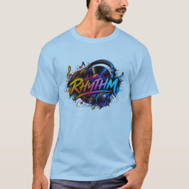 Camiseta Ritmo – Arte Moderna Geométrica Abstrata