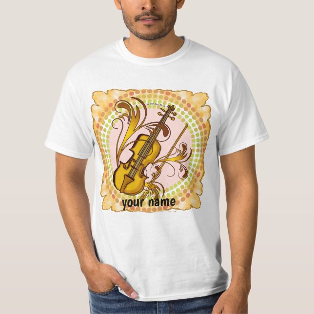 Camiseta Ritmo de Violino (Frente)
