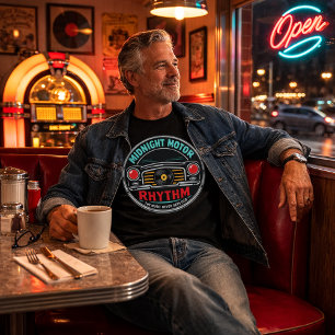 Camiseta Ritmo Motor da Meia-Noite – Revival de Cromo