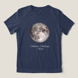 Camiseta Ritual da Lua Cheia Eu Libero Eu Realinho Eu Ergo