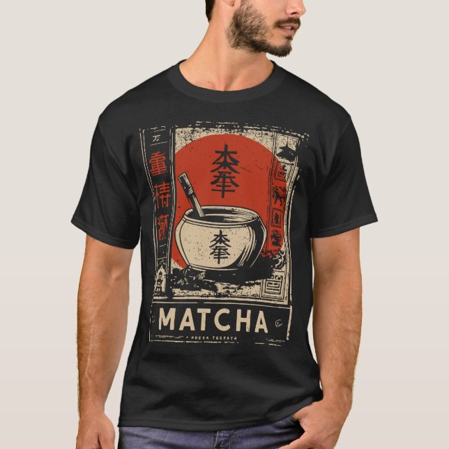 Camiseta Ritual Verde: Matcha Construct (Frente)
