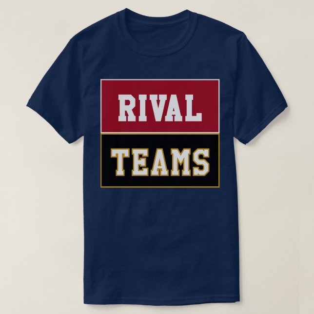 Camiseta Rival Teams Arkansas vs Missouri TShirt (Frente do Design)