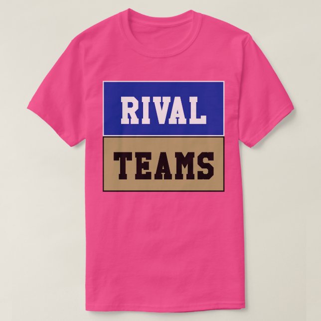 Camiseta Rival Teams Kentucky vs Vandy TShirt (Frente do Design)