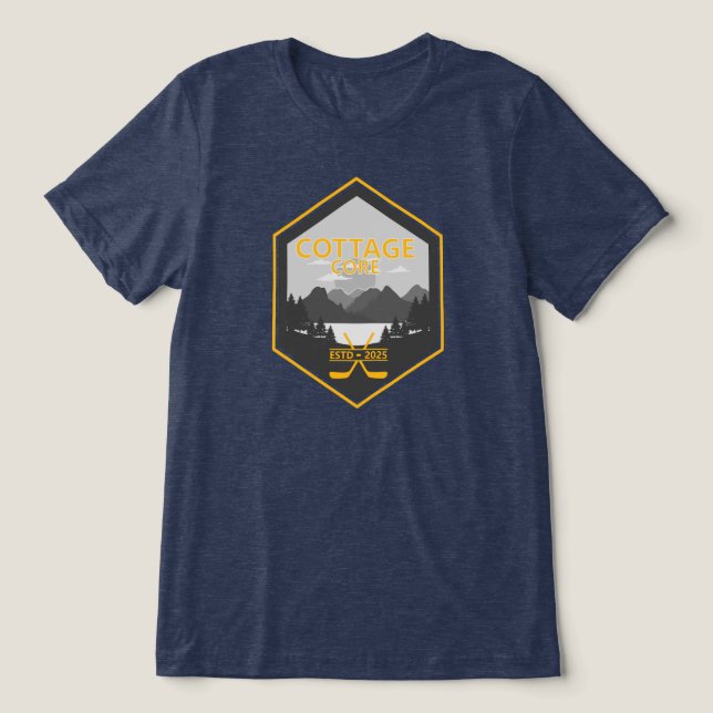 Camiseta Rivalidade Aquecida Núcleo da Cabana (Design frontal)