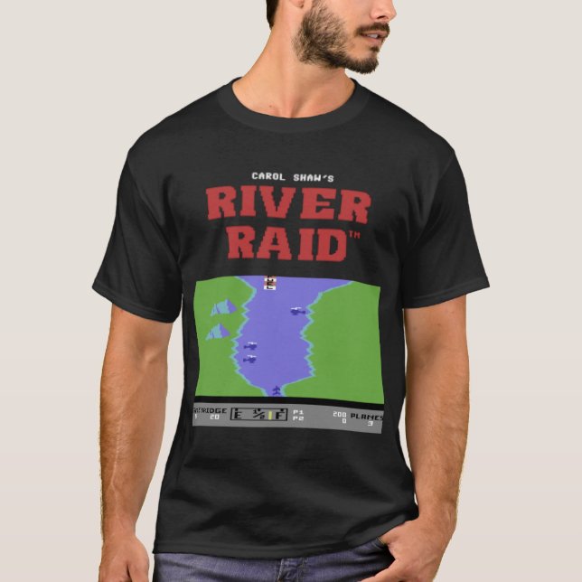 Camiseta River Raid for C64 and other home computers friend (Frente)