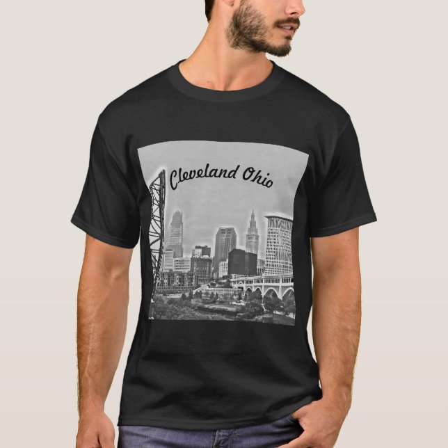 Camiseta River View BW Cleveland (Frente)