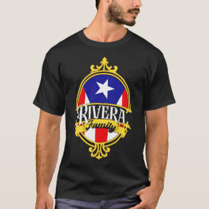Camiseta Rivera Family Puerto Rico Flag