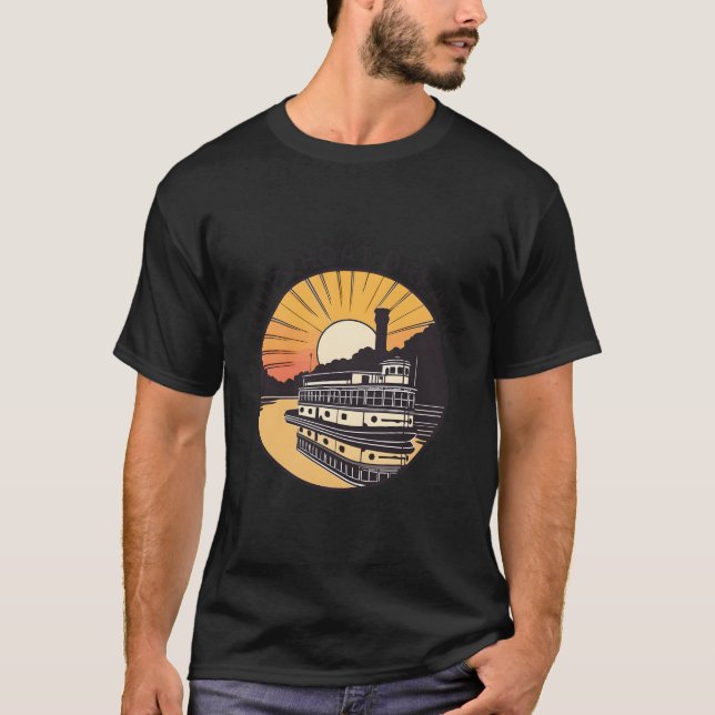 Camiseta Riverboat Dreams Adventure Inspiração (Frente)