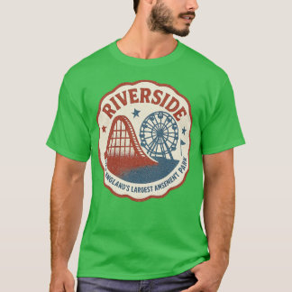Camiseta Riverside Amusement Park - Agawam, MÃES