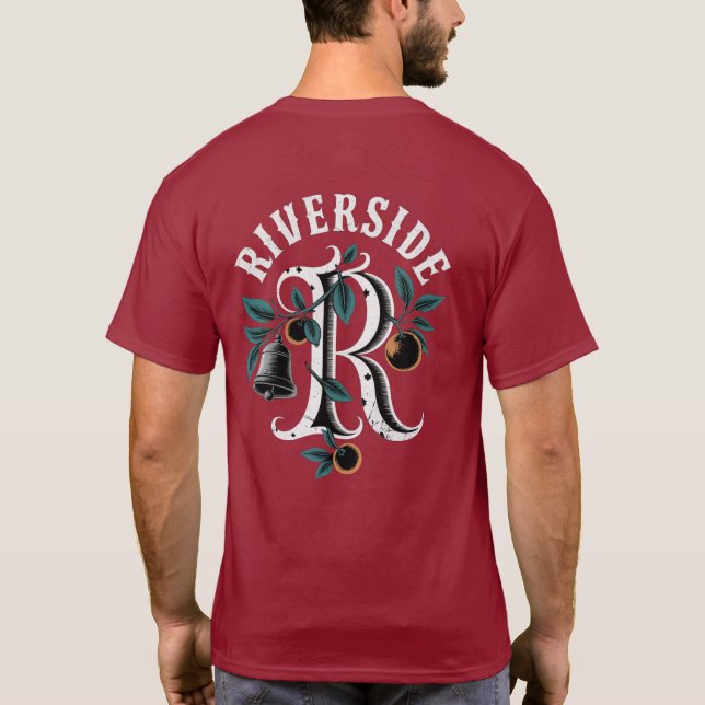 Camiseta Riverside California (Verso)