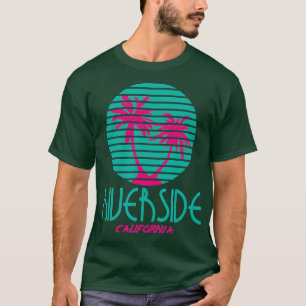 Camiseta Riverside California Retro Design CA Souvenirs