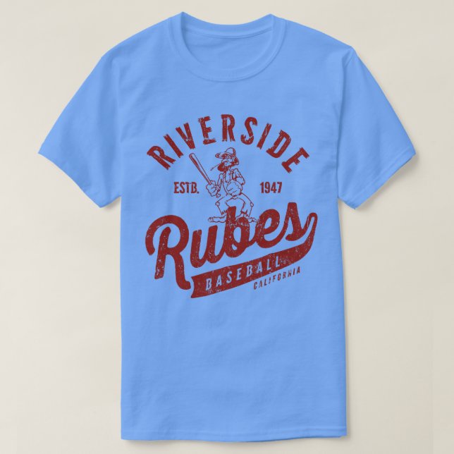 Camiseta Riverside Rubes Baseball (Frente do Design)