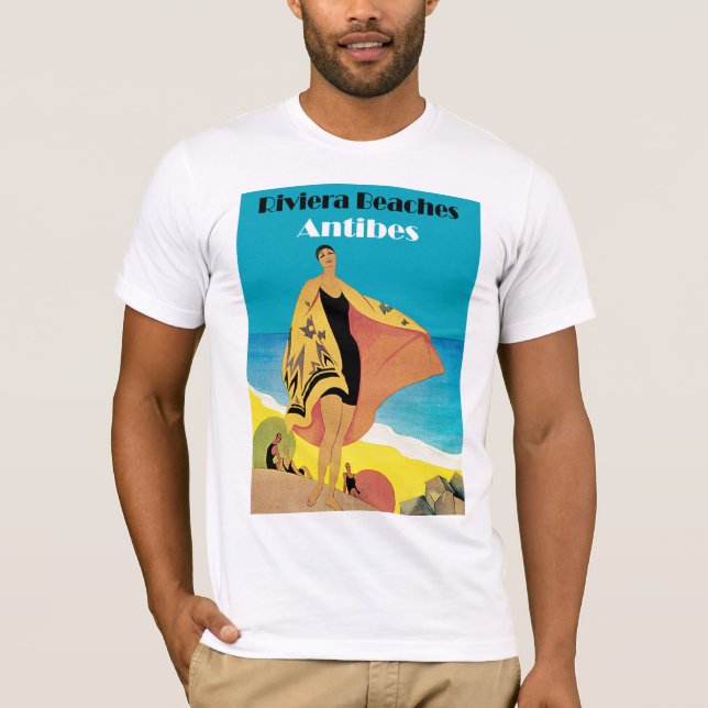 Camiseta Riviera Beaches ~ Antibes (Frente)