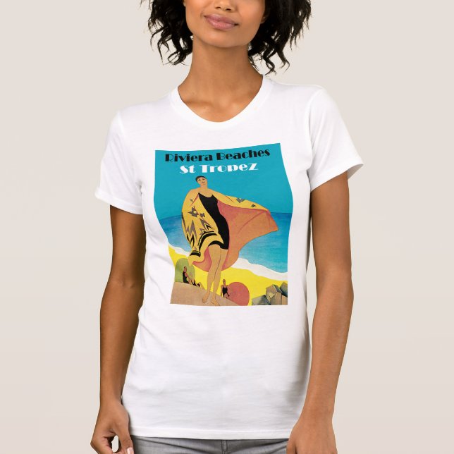 Camiseta Riviera Beaches ~ Rua Tropez (Frente)