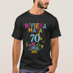 Camiseta Riviera Maya 50º Aniversário Viagem Cancun Fácil M