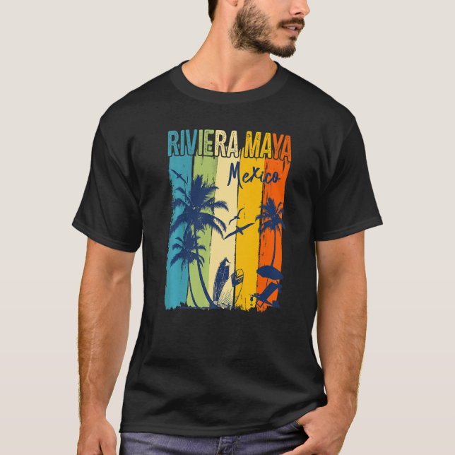 Camiseta Riviera Maya Mexico Family Vacation Matching Group (Frente)