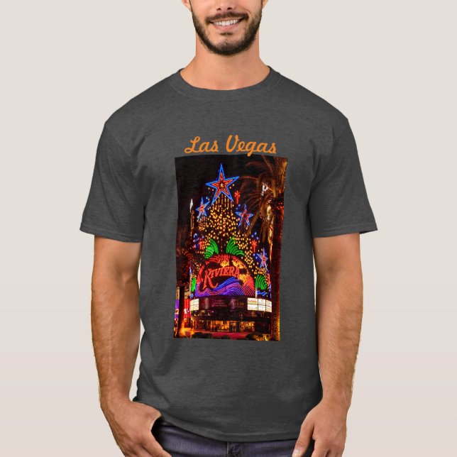 Camiseta Riviera Neon Lights Las Vegas (Frente)