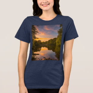 Camiseta RIVIERE MIEL - Elegante Bella+Canvas Tri-Bl femini