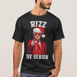 Camiseta Rizz A Época Engraçada Papais noeis De Natal De Tr