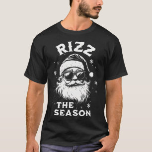 Camiseta Rizz A Época Papai Noel Rizzmas Engraçados
